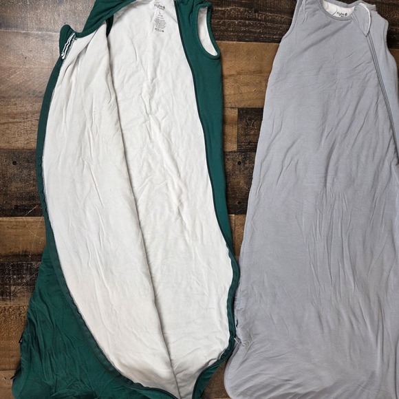 Kyte Heavy Baby Sleep Sack 1.0 Tog Bamboo Blend Toddler Size Large Lot of 2 - Picture 7 of 14